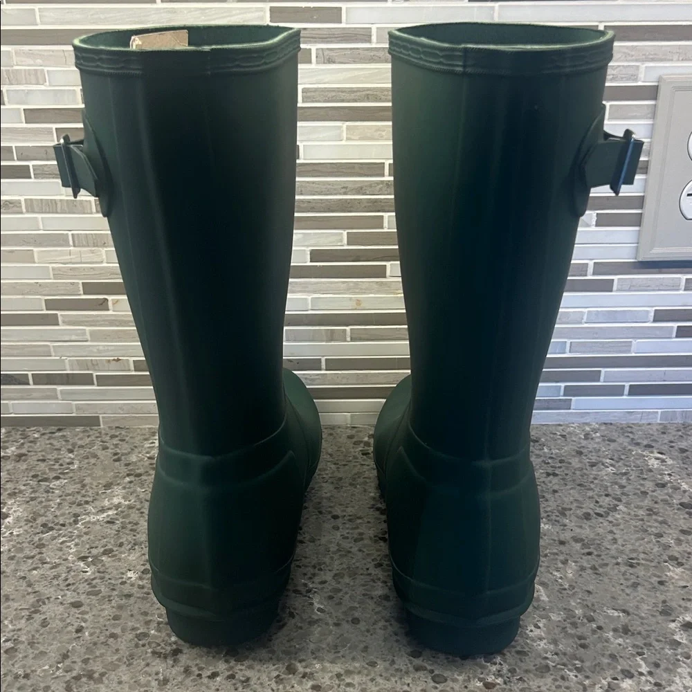 Hunter Women's Original Short Rain Boots, Hunter Green, Women Sz 11, NWOT